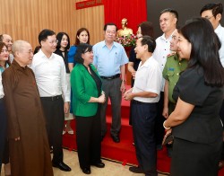 Bí thư Thành ủy Hà Nội thông tin với cử tri về sắp xếp bộ máy