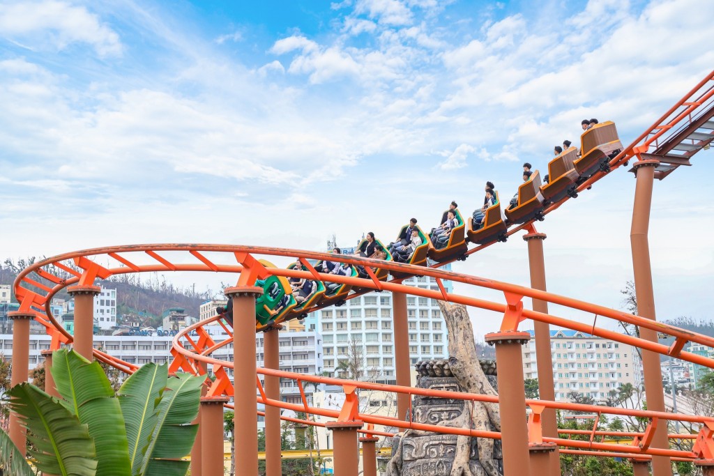 Công viên Rồng, Sun World Ha Long. Ảnh: Hoàng Anh 