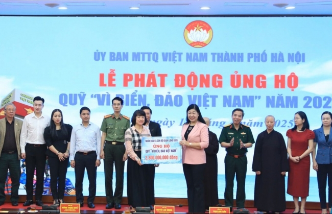 Hơn 40 tỷ đồng ủng hộ Quỹ “Vì biển, đảo Việt Nam” năm 2025
