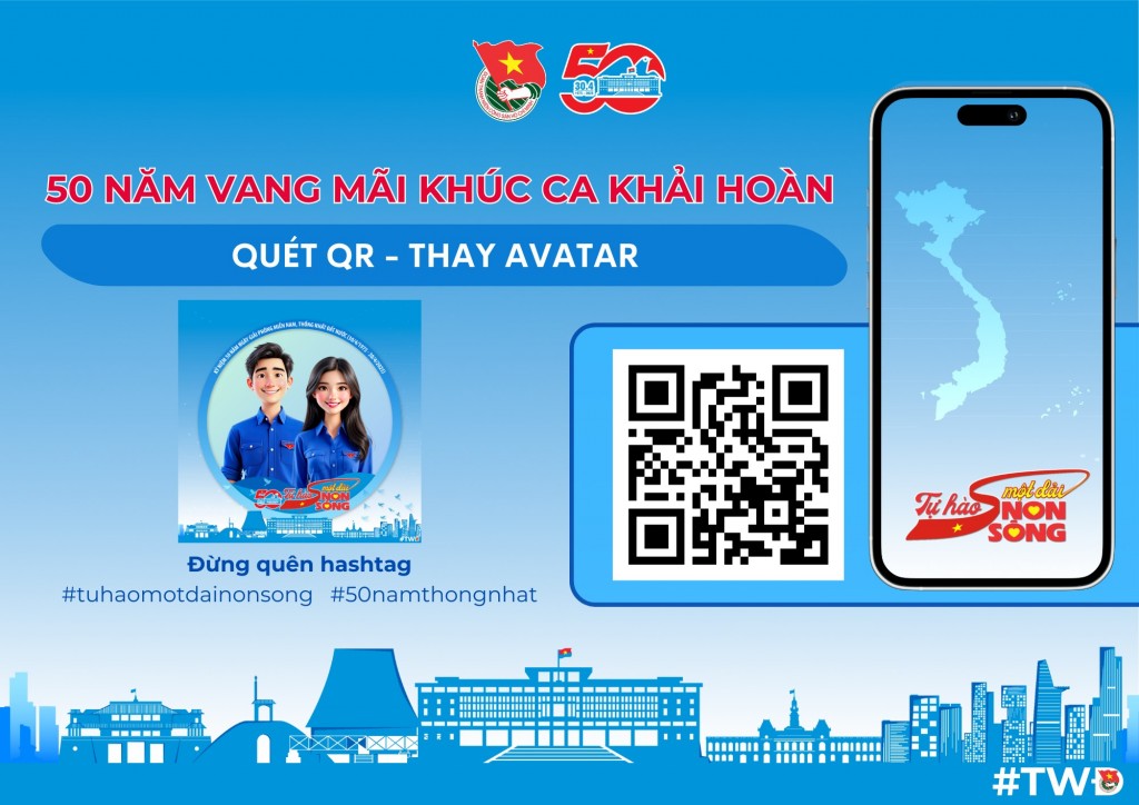 Các bạn đoàn viên, thanh niên chia sẻ với nhau cách thay avatar