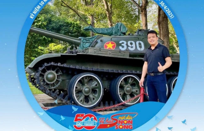 Bạn trẻ thay avatar mừng kỷ niệm 50 năm ngày Giải phóng miền Nam