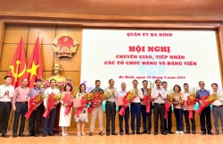 Quận Ba Đình chuyển giao, tiếp nhận các tổ chức Đảng và đảng viên