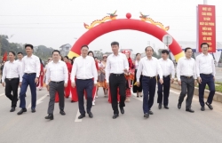Khánh thành đường nối Quốc lộ 37 và 32C với đường cao tốc Nội Bài - Lào Cai