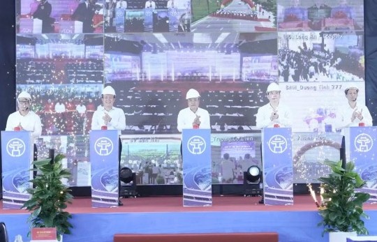 Khởi công dự án nút giao tổng mức đầu tư gần 2.400 tỷ đồng