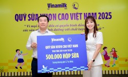Vinamilk khởi động Quỹ sữa Vươn cao Việt Nam năm 2025