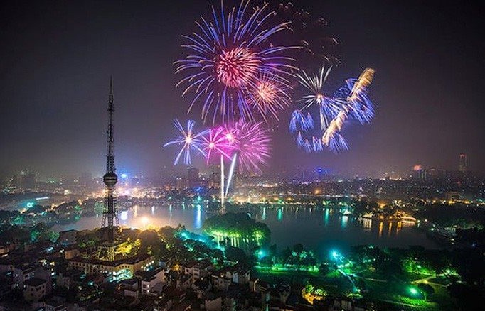 Hà Nội bắn pháo hoa đêm 22 và 27/4