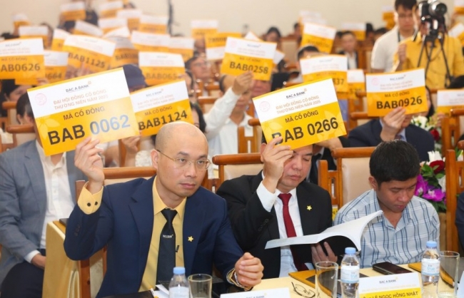 BAC A BANK thông qua phương án tăng điều lệ lên 12.350 tỷ đồng