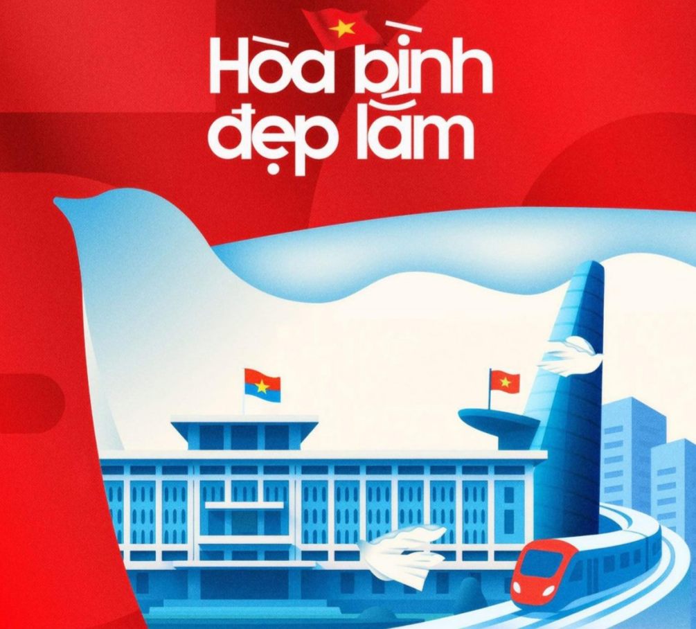 “Hòa bình đẹp lắm” là chủ đề gắn với đợt tuyên truyền đợt cao điểm do Trung ương Đoàn phát động chào mừng kỷ niệm 50 năm Ngày Giải phóng miền Nam, thống nhất đất nước