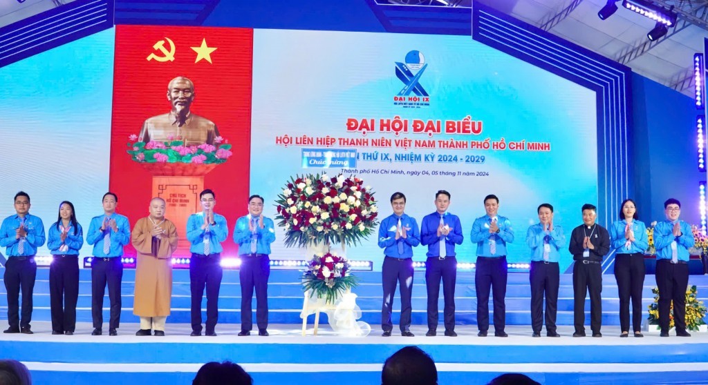 Đại hội Hội LHTN TP Hồ Chí Minh lần thứ IX, nhiệm kỳ 2024 - 2029 xác định nhiều nhiệm vụ trọng tâm trong phát triển thanh niên trong kỷ nguyên mới