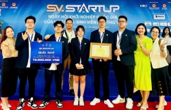 Học sinh Trường THPT Việt Đức giành giải Nhì SV-Startup 2025