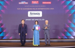 Amway Việt Nam lần thứ 9 được trao tặng giải thưởng Rồng Vàng