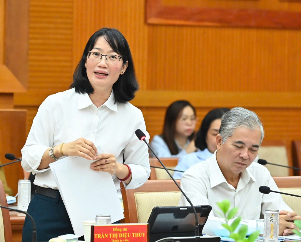 Phó Chủ tịch UBND TP Hồ Chí Minh Trần Thị Diệu Thuý