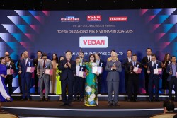 Vedan Việt Nam đón nhận Giải thưởng Rồng Vàng 2025