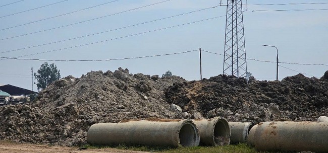 Nguồn đất san lấp dự án tại thị xã Điện Bàn đang khan hiếm