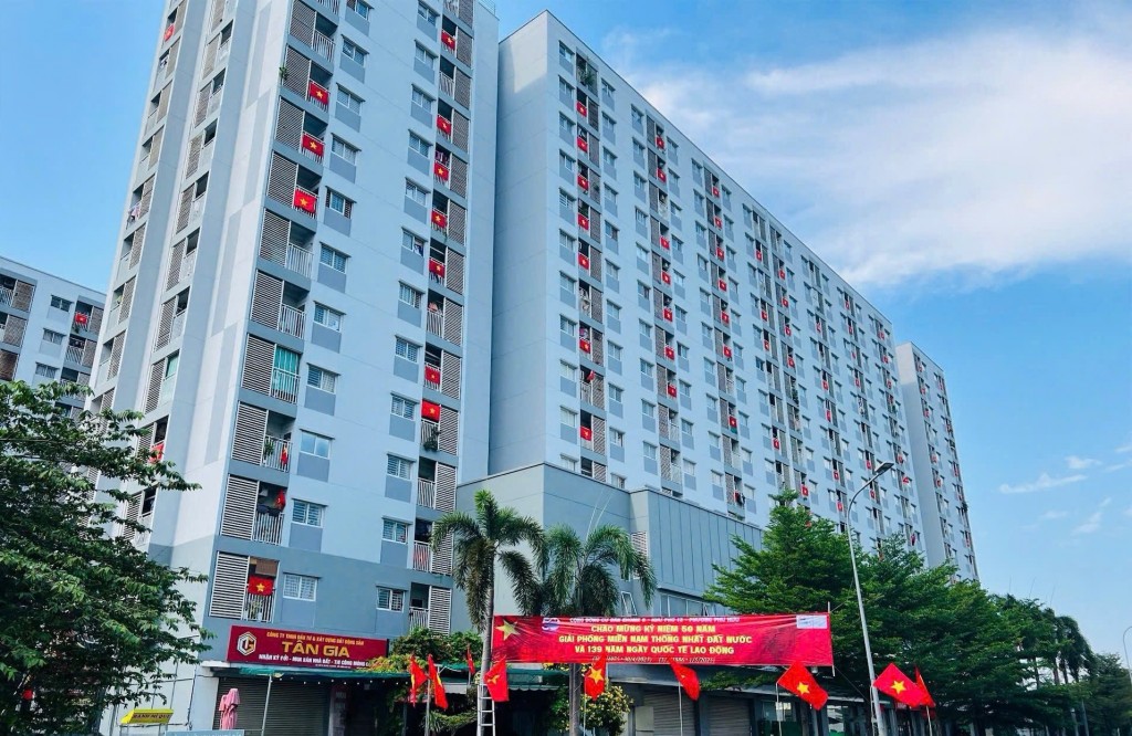 Một khu chung cư trên địa bàn TP Thủ Đức Một khu chung cư trên địa bàn TP Thủ Đức