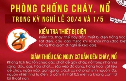 Cảnh giác với nguy cơ cháy, nổ trong dịp nghỉ lễ