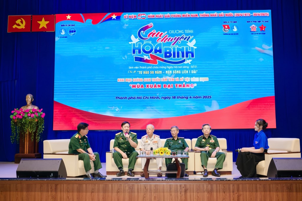 Tuổi trẻ TP Hồ Chí Minh tổ chức các chương trình giao lưu với nhân chứng lịch sử, người có công để giáo dục thế hệ trẻ về tinh thần yêu nước