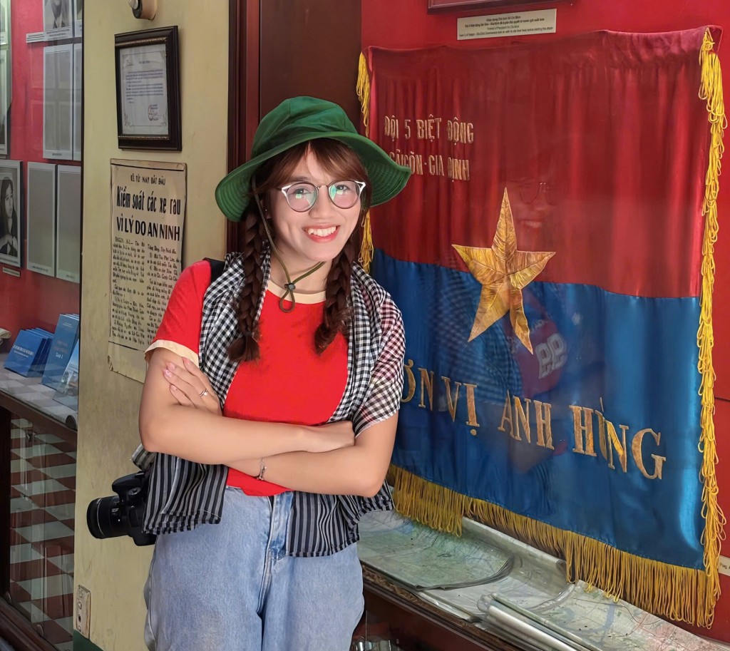 Mỹ Hậu, một phóng viên trẻ đầy nhiệt huyết