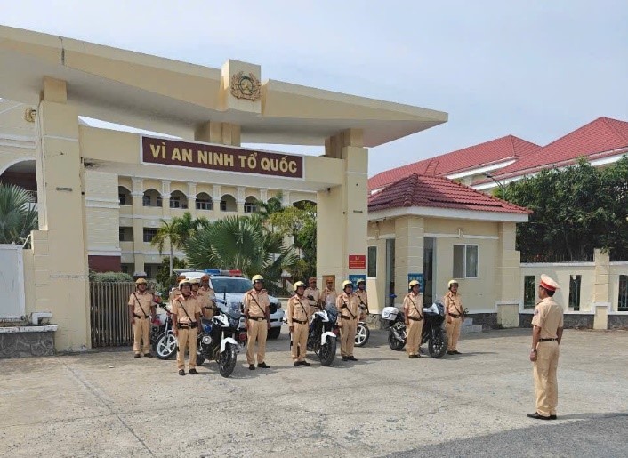 Các đơn vị thuộc Phòng đồng loạt ra quân chiều ngày 29/4