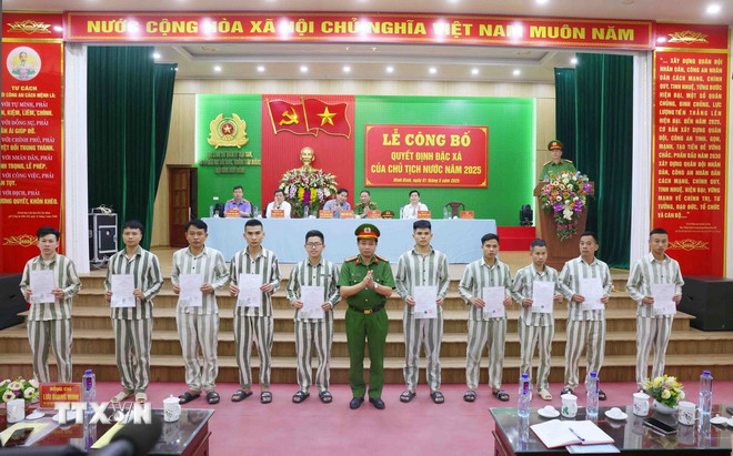 139 phạm nhân tại Hà Nội được đặc xá