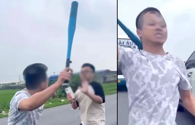 Tài xế dùng gậy bóng chày đánh người, có thể bị phạt tù