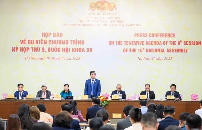 Ngày mai (5/5), khai mạc Kỳ họp thứ 9, Quốc hội khoá XV