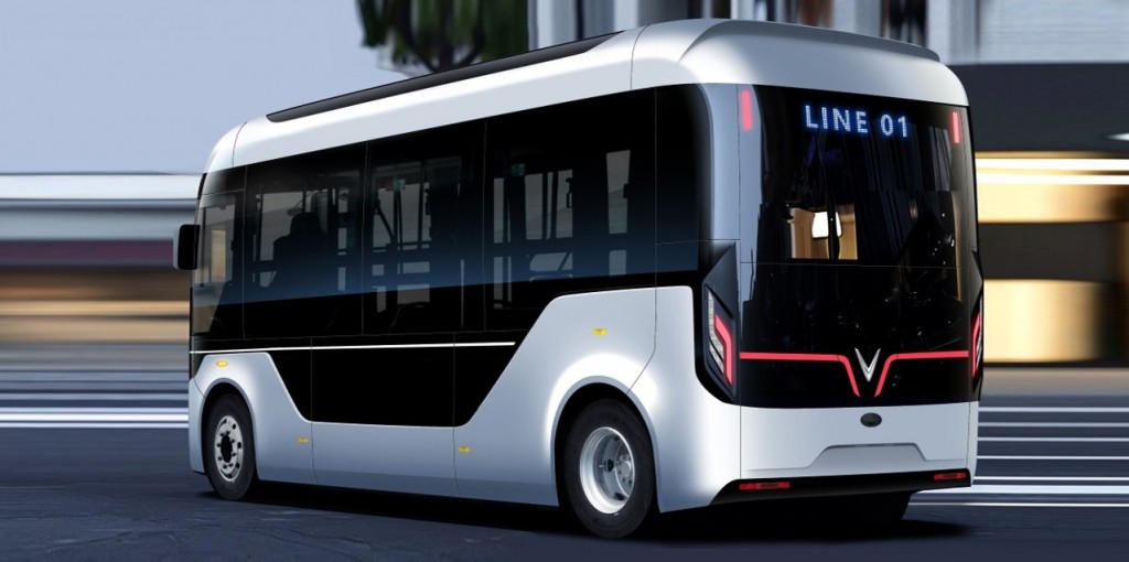 VinFast EB 6 có hai phiên bản gồm xe buýt điện đô thị và xe chuyên chở học sinh.