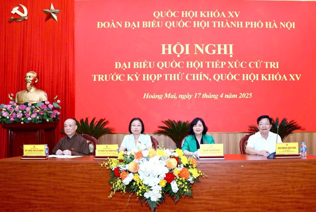 Cử tri Thủ đô phấn khởi với các chủ trương, quyết sách lớn
