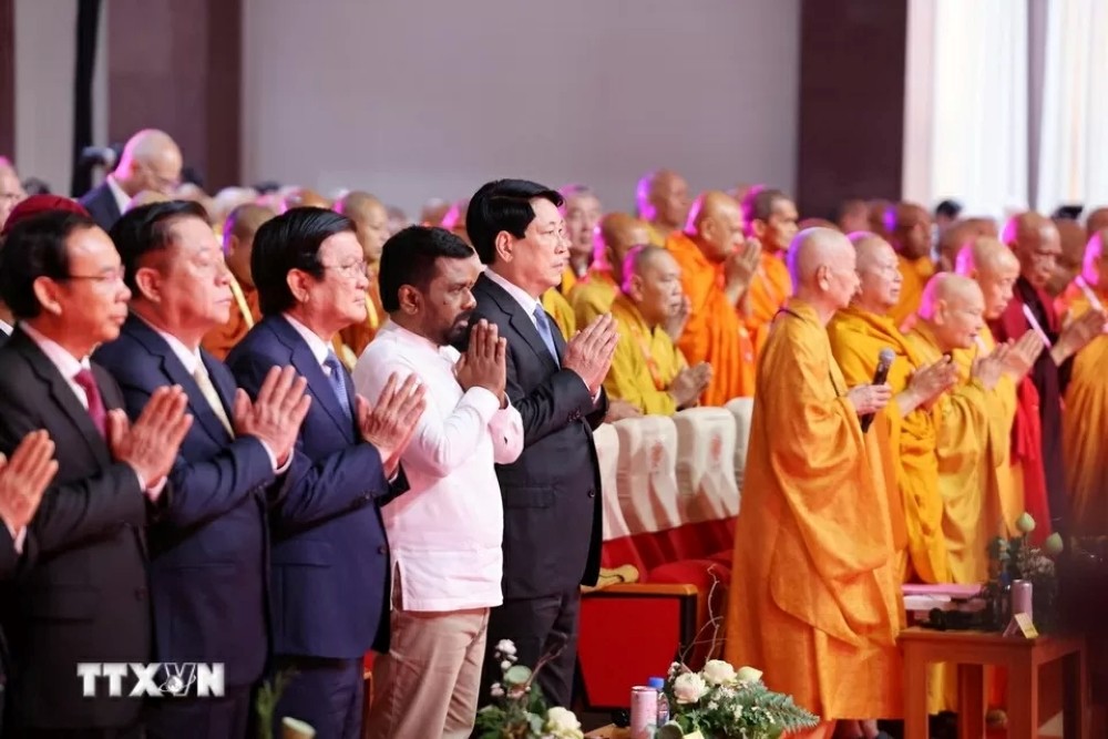 Nghi thức khai mạc Đại lễ Vesak