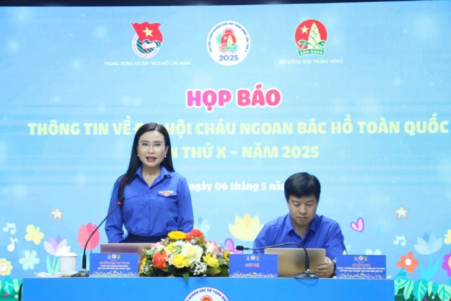 500 thiếu nhi xuất sắc tham dự Đại hội Cháu ngoan Bác Hồ