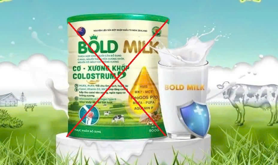 Bold Milk - cơ xương khớp Colostrum nhập từ Công ty TNHH We United