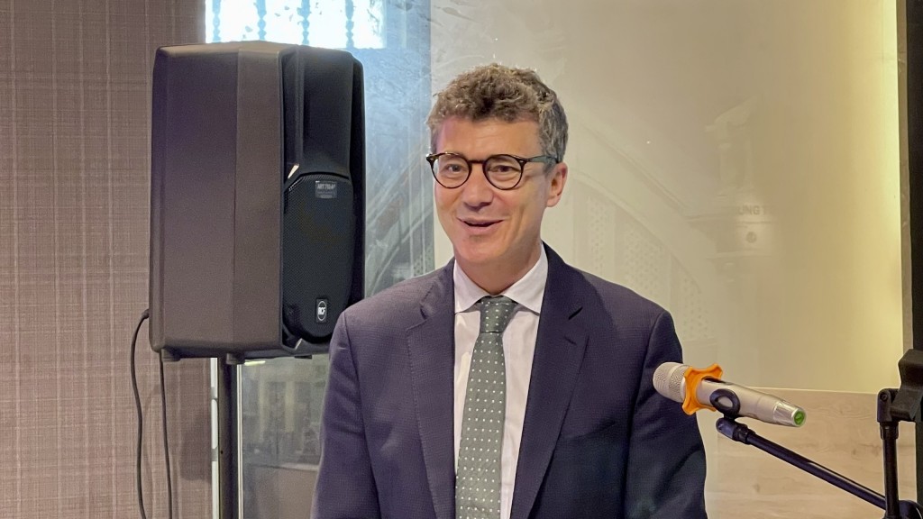 Ông Jonathan Baker, Trưởng đại diện UNESCO tại Việt Nam khẳng định tầm quan trọng của việc kết nối các không gian sáng tạo