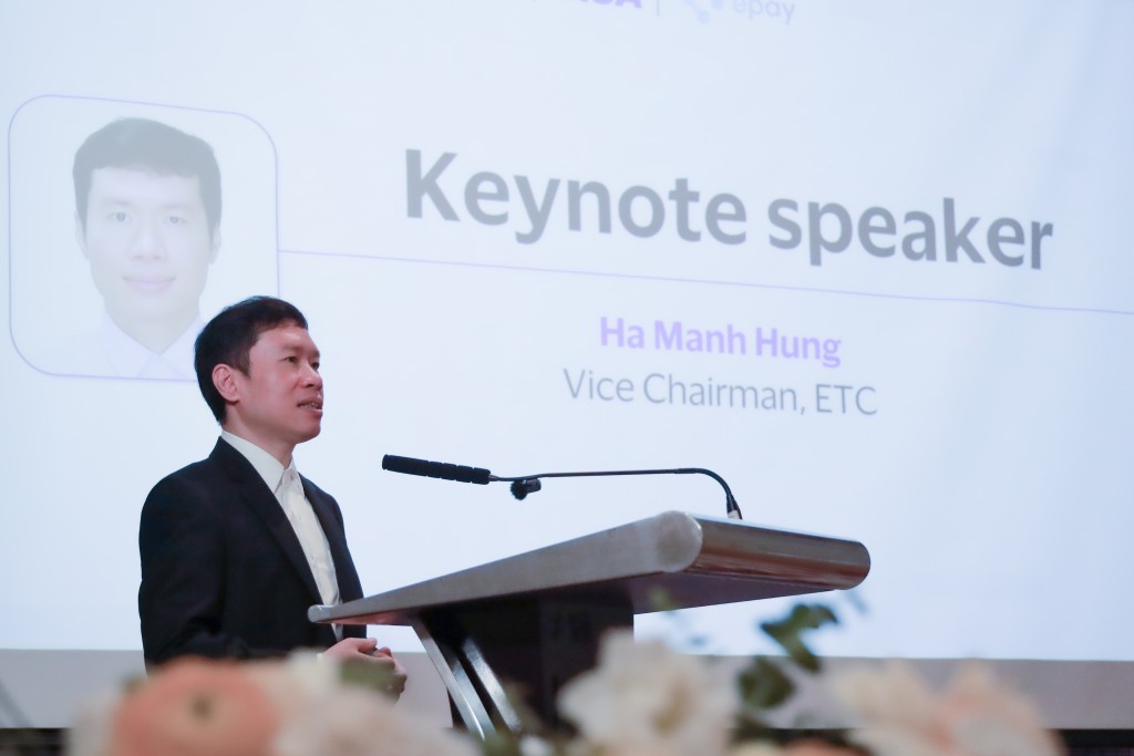 Ông Hà Mạnh Hùng, Phó Chủ tịch HĐQT Công ty Cổ phần Hệ thống Công nghệ ETC 