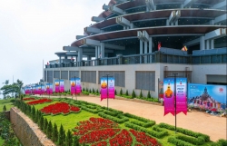 Ngắm không gian trang hoàng tại núi Bà Đen trước thềm đại lễ Vesak 2025 ngày 8/5