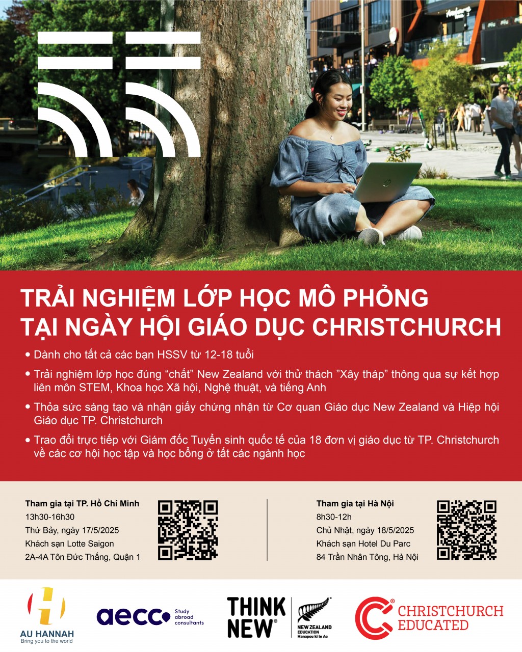 Cơ quan Giáo dục New Zealand tổ chức loạt hoạt động trải nghiệm mới mẻ dành cho học sinh sinh viên Việt Nam
