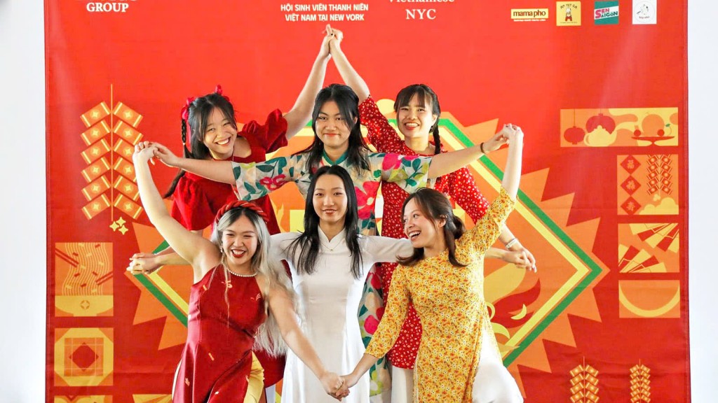 Du học sinh, sinh viên Việt Nam tại Hoa Kỳ. (Ảnh: Hội Sinh viên Thanh niên Việt Nam tại New York)