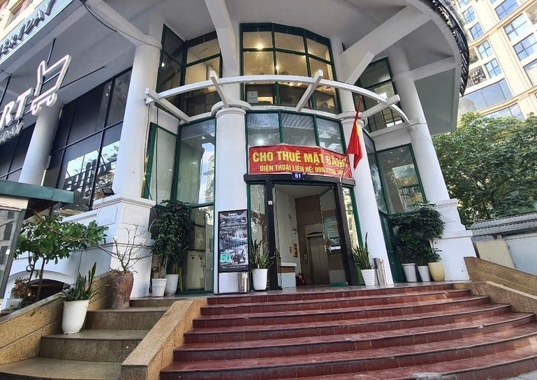 Tòa nhà nơi được phản ánh có lớp học thêm.