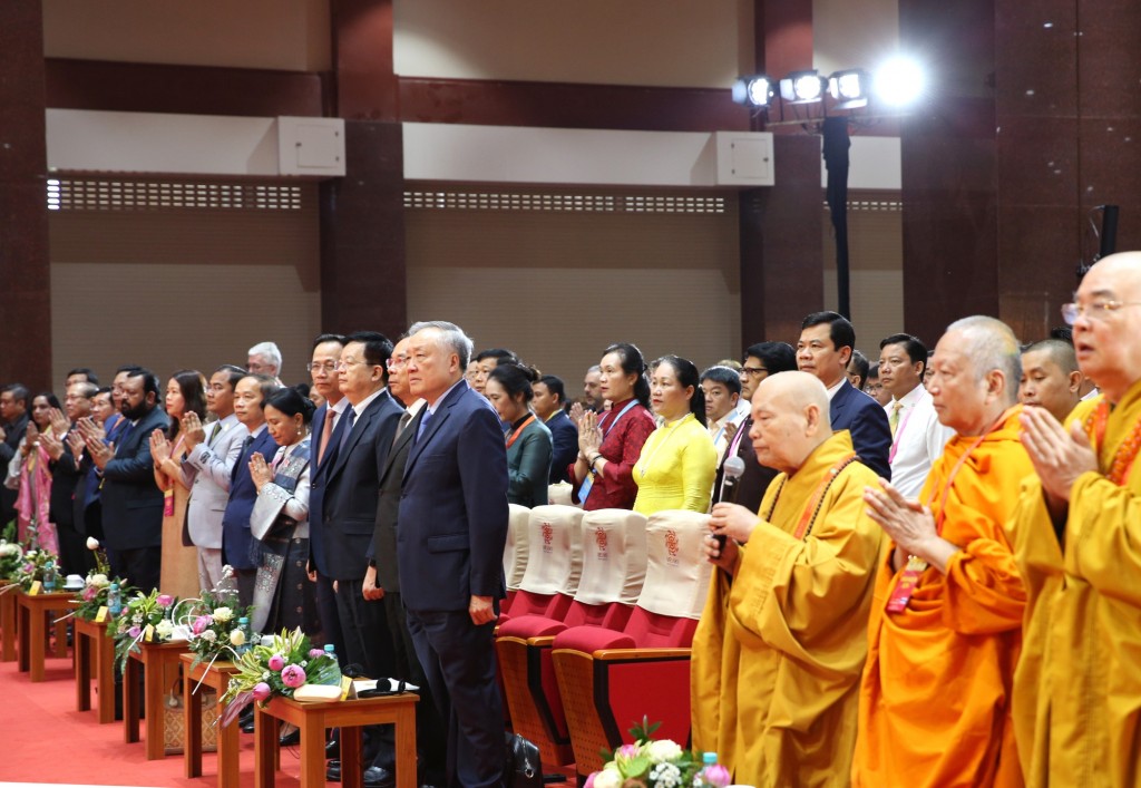 Thành công của Đại lễ một lần nữa khẳng định trách nhiệm cao cả của Phật giáo trước những vấn đề mang tính toàn cầu; là một minh chứng hùng hồn, khẳng định nhiều giá trị nhân văn và thành tựu to lớn của đất nước, con người Việt Nam - Ảnh: VGP/Nguyễn Hoàng