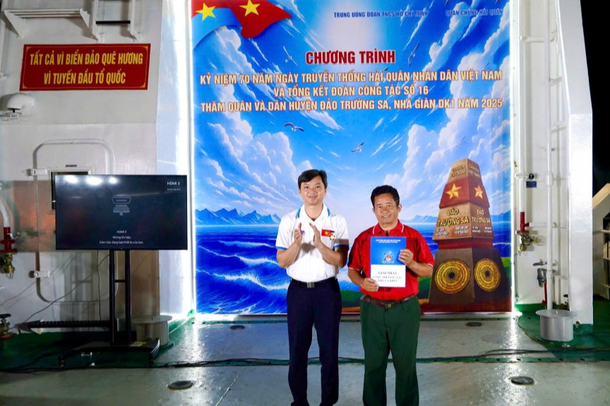 Lan tỏa tinh thần Trường Sa, ý chí DK1