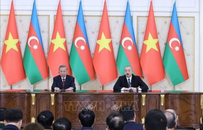 Tuyên bố chung về việc thiết lập quan hệ Đối tác Chiến lược giữa Việt Nam - Azerbaijan