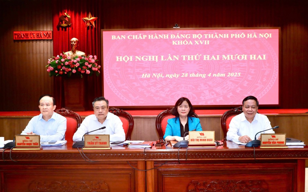 Hội nghị lần thứ 22 Ban Chấp hành Đảng bộ Thành phố khóa XVII 