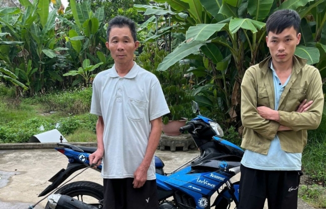 Nông Cống (Thanh Hoá): Tuần tra đêm, công an bắt giữ 2 đối tượng trộm chó