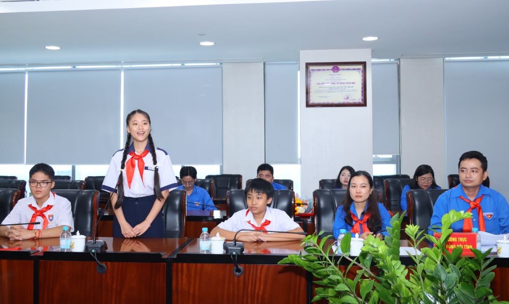 Bình Dương chúc mừng đại biểu dự Đại hội Cháu ngoan Bác Hồ