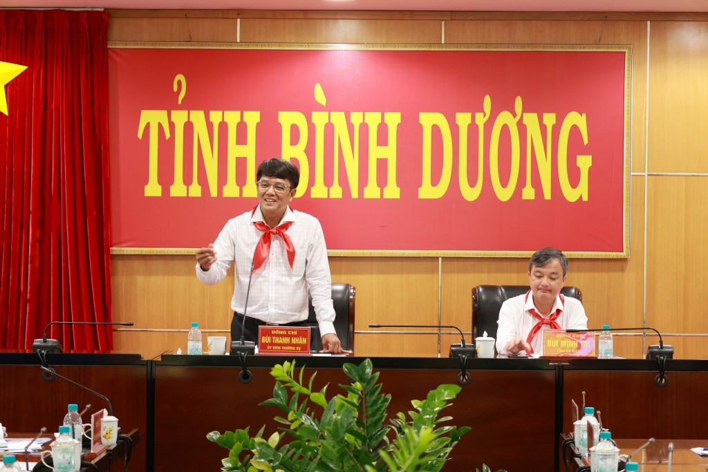 Ông Bùi Thanh Nhân phát biểu tại chương trình