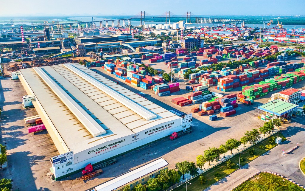 Khu cụm cảng Container Hải Phòng