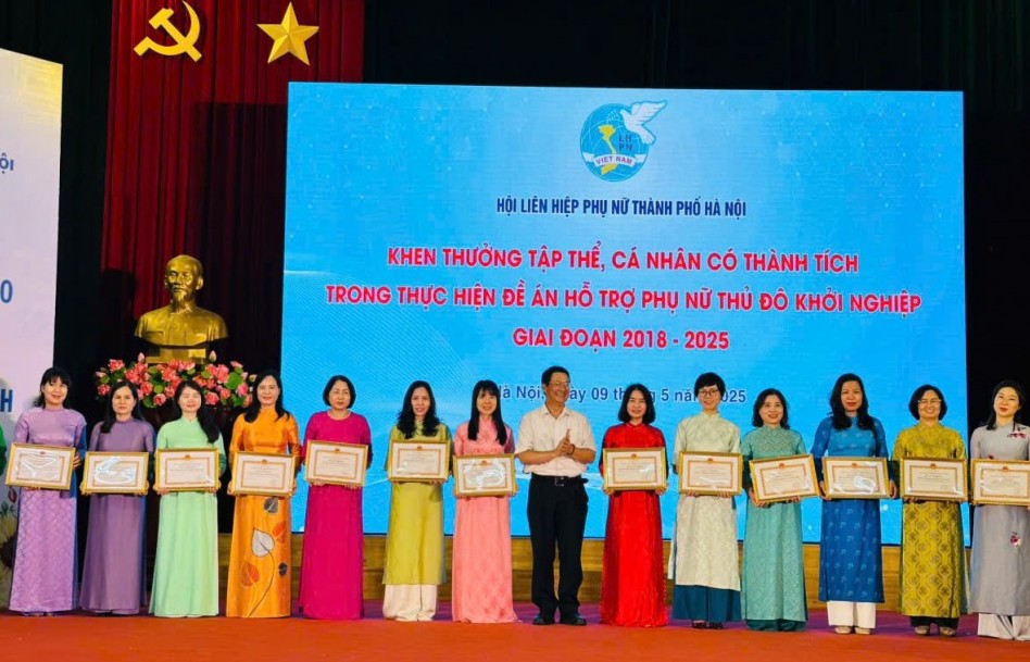 Trong 7 năm, Hà Nội có hơn 5.000 phụ nữ khởi nghiệp