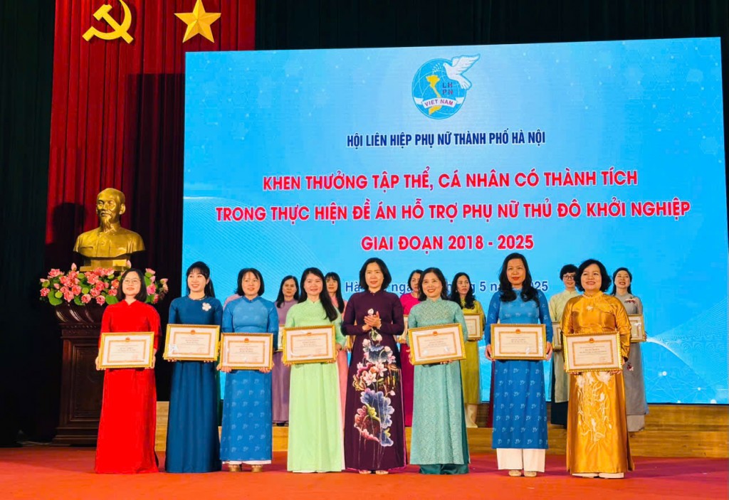Trong 7 năm, Hà Nội có hơn 5.000 phụ nữ khởi nghiệp