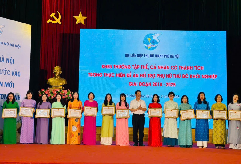 Trong 7 năm, Hà Nội có hơn 5.000 phụ nữ khởi nghiệp