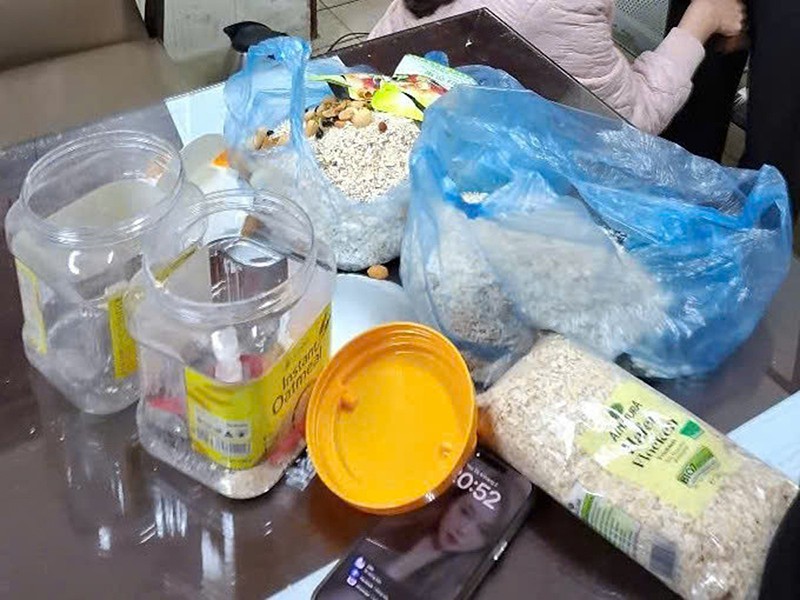 Ma túy được ngụy trang trong các hộp yến mạch