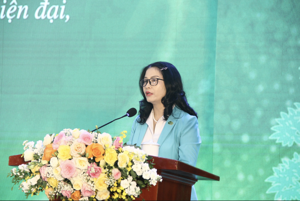 GS.TS.NGƯT Nguyễn Thị Lan phát biểu tại sự kiện